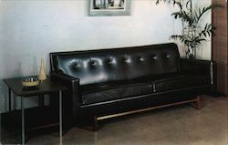 Sofa by Berkey Leather Furniture Corporation New York, NY Advertising Postcard Postcard Postcard