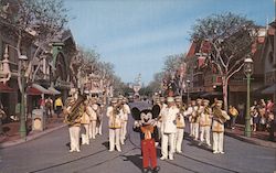 Mickey Mouse and Disneyland Band Anaheim, CA Postcard Postcard Postcard