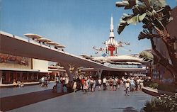 Peoplemover - Tomorrowland Anaheim, CA Disney Postcard Postcard Postcard