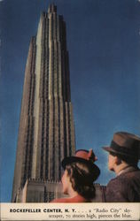 Rockefeller Center - Macy Color Views New York, NY Postcard Postcard Postcard