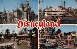 Disneyland Multiview Anaheim, CA Postcard Postcard Postcard