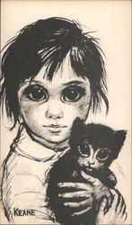 Walter Keane - Big Eyes Postcard