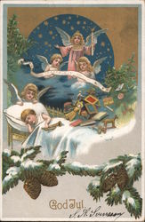 God Jul Postcard