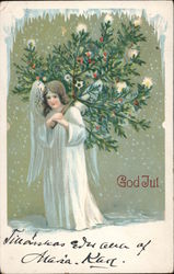 God Jul. Postcard