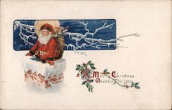 A Merry Christmas Greeting To YOu Postcard