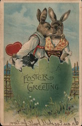 Easter Greeting Postcard