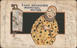 I have Discovered Perpetual Motion Postcard