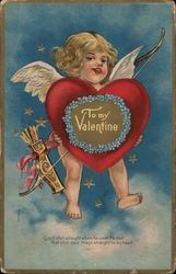 To My Valentine Postcard