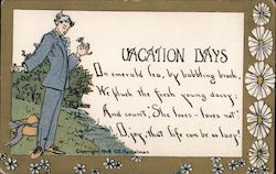 Vacation Days Postcard