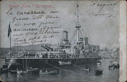 Regia Nave "Sardenga" Postcard