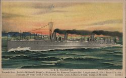 USS Thorton Postcard