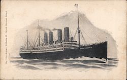 SS Kaiser Wilhelm II Boats, Ships Postcard Postcard Postcard