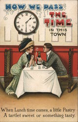 How We Pass The Time In This Town Couples Postcard Postcard Postcard