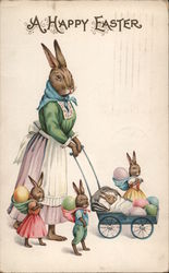 A Happy Easter Postcard