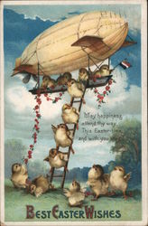 Best Easter Wishes With Chicks Ellen Clapsaddle Postcard Postcard Postcard