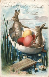 Loving Easter Greetings Postcard