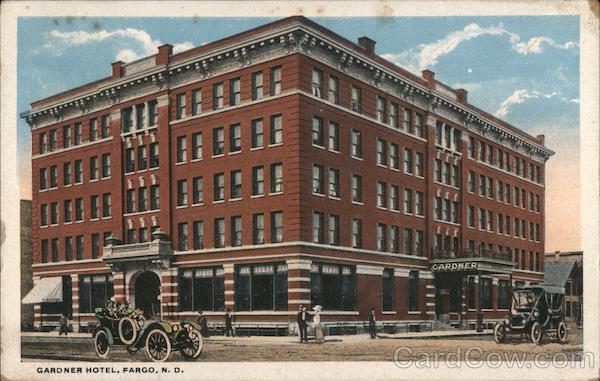 Gardner Hotel Fargo, ND Postcard