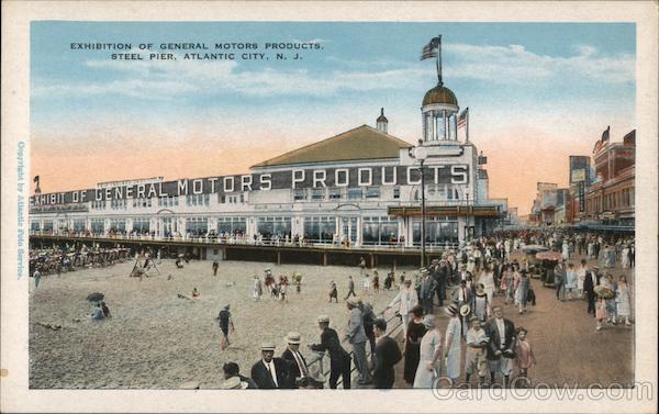 Exhibition of General Motors Products - Steel Pier Atlantic City, NJ ...