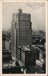 Pacific Telephone and Telegraph Co. Bldg. San Francisco, CA Postcard Postcard Postcard