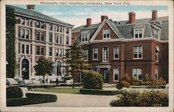 Philsophy Hall, Columbia University Postcard