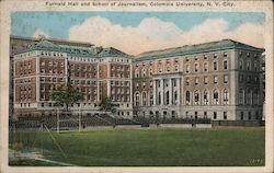 Furnald Hall and School of Journalism, Columbia University Postcard