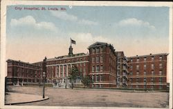 City Hospital Postcard