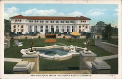 New Atascadero Inn on "California's road to romance" Postcard