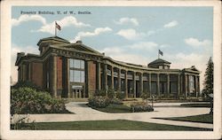 Forestry Building U. of W. Seattle, WA Postcard Postcard Postcard