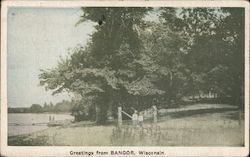 Greetings from Bangor, Wisconsin Postcard Postcard Postcard