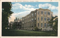 St. Vincent Hospital Toledo, OH Postcard Postcard Postcard