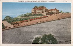 Home of Antonio Moreno Postcard