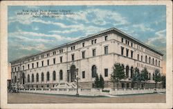 New Saint Paul Public Library and the J.J. Hill Reference Library Postcard