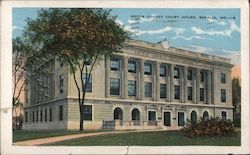 Pettis County court house Postcard