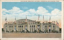 Auditorium-Democratic National Convention 1928 Postcard