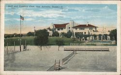 Golf and Country Club San Antonio, TX Postcard Postcard Postcard