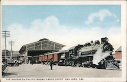 The Southern Pacific Broad Gauge Depot San Jose, CA Postcard Postcard Postcard