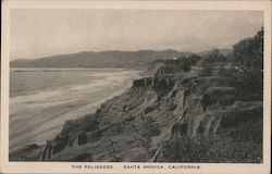 The Palisades Santa Monica, CA Postcard Postcard Postcard