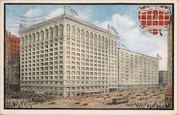 Mendel Brothers - The heart of Chicago Postcard