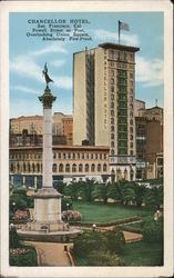 Chancellor Hotel San Francisco, CA Postcard Postcard Postcard