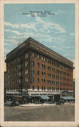 Washington Hotel, Grant Ave. at Bush Street. Postcard