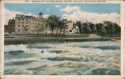 Cataract Houser From Green Island Postcard