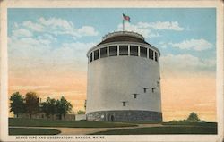 Stand Pipe and Observatory Postcard