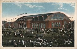 Coliseum Building, Eastern States Exposition Springfield, MA Postcard Postcard Postcard