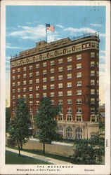 The Wedgewood Woodlawn Ave at Sixty Fourth St. Postcard