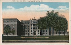 New St. John Hospital Postcard