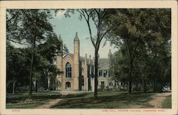 Gore Hall, Harvard College Postcard