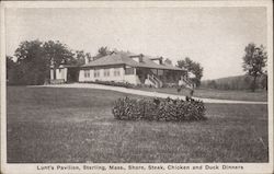 Lunt's Pavilion Shore, Steak, Chicken, and Duck Dinners Postcard