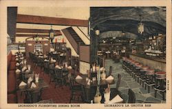 Leonardo's Florentine Dining Room - Leonardo's La Grotta Bar Buffalo, NY Postcard Postcard Postcard