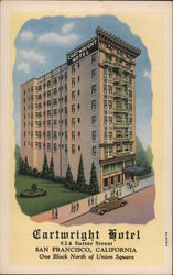 Cartwright Hotel San Francisco, CA Postcard Postcard Postcard