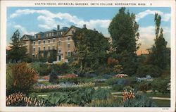 Chapin House, Botanical Gardens, Smith College Postcard